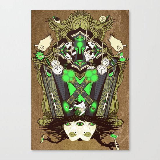 Molly Can't Make Up Her Mind Canvas Print
