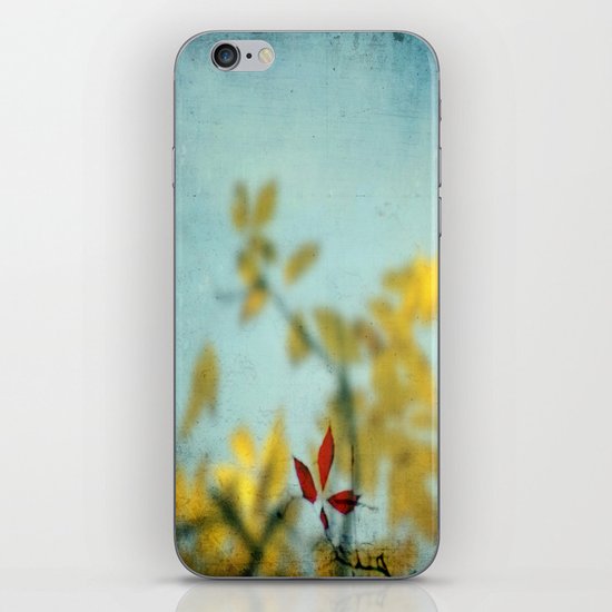 When Red meets Yellow iPhone & iPod Skin