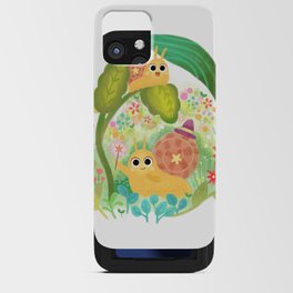Snail wizards iPhone Card Case