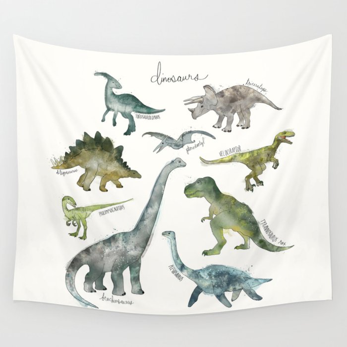 Dinosaurs Wall Tapestry