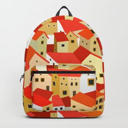 Andalusia, Spain Backpack | Sicily, Graphicdesign, Cubism, House, Vintage, Village, Urbanism, Andalusia, Alpujarra, Cubismart 