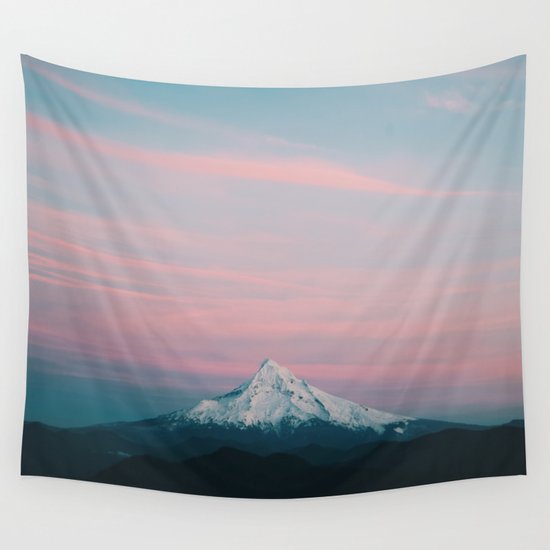 Mount Hood III Wall Tapestry