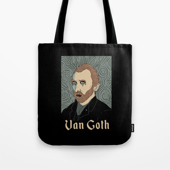 goth tote bag