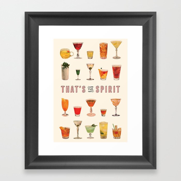 That's the Spirit Framed Art Print