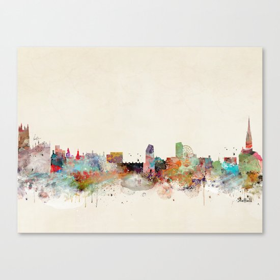 sheffield united kingdom Canvas Print