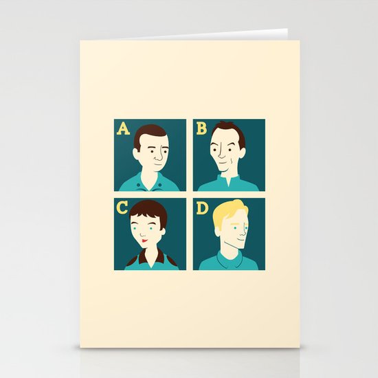 Androids Stationery Cards