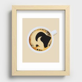 Morning Coffee Recessed Framed Print