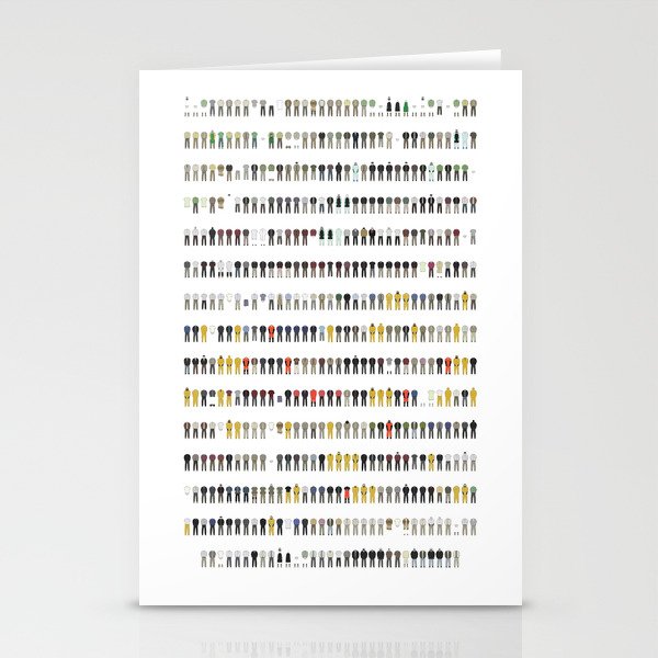 Walter White's Wardrobe - Complete Series Stationery Cards