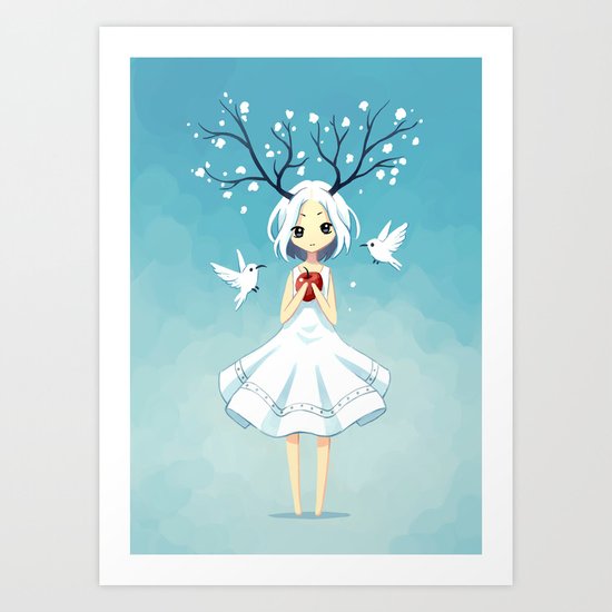 Spring Fairy Art Print