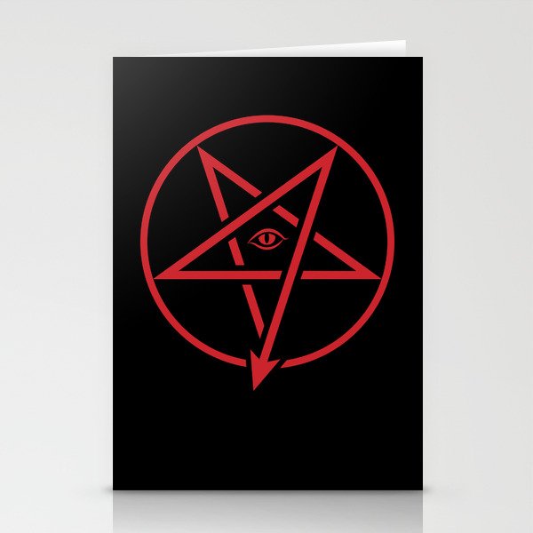Adversary Pentagram Stationery Cards