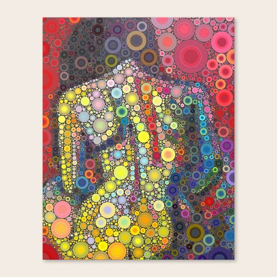 Naked Canvas Print