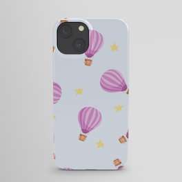 Hot Air Balloons pattern iPhone Case