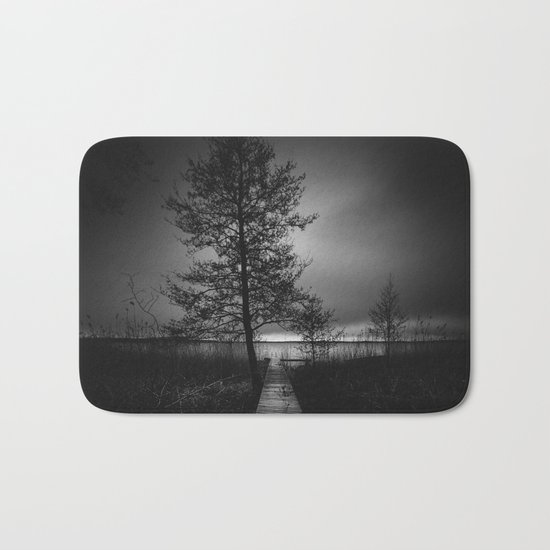On the wrong side of the lake 9 Bath Mat