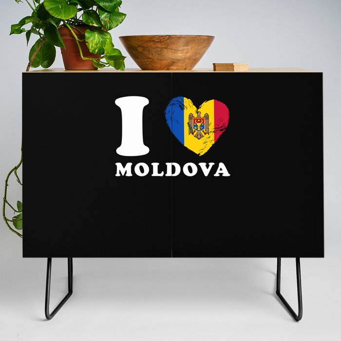 I Love Moldova Credenza