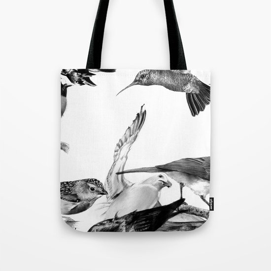 A Volery of Birds Tote Bag