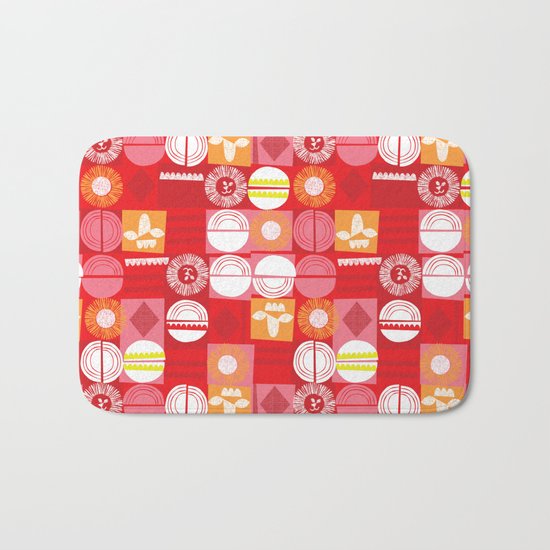 lions and lambs-oh my! Bath Mat