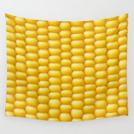Corn Cob Background Wall Tapestry