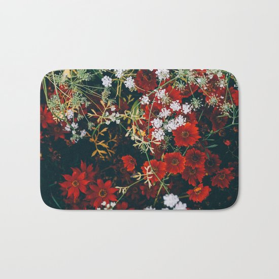 Floral Bath Mat
