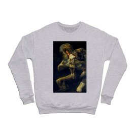 Francisco Goya "Saturn Eating his Son" Crewneck Sweatshirt