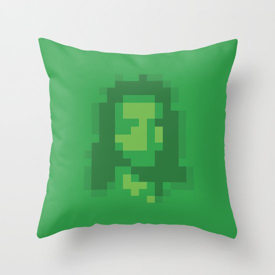 Mosaic Messiah ( Jesus ) Throw Pillow