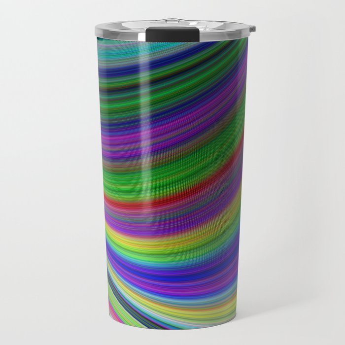 Color curves Travel Mug