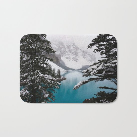 Moraine Lake Bath Mat