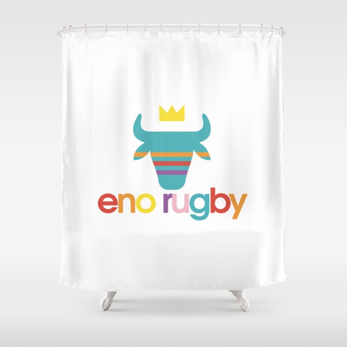 Bull in Color Shower Curtain