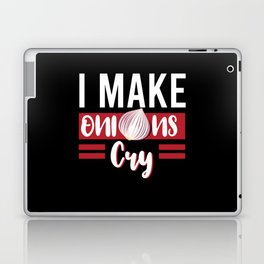 I Make Onions Cry Onion Vegetables Laptop Skin