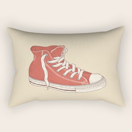 Old School Rectangular Pillow