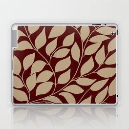 Vintage leaves 5 Laptop Skin