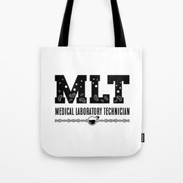 MLT Medical Laboratory Technician Science Lab Tech Tote Bag