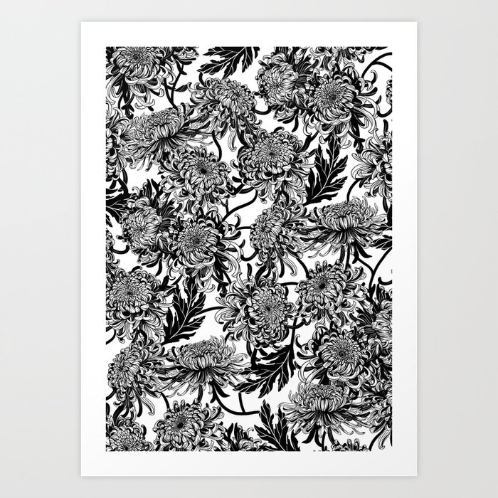 chrysanthemica Art Print