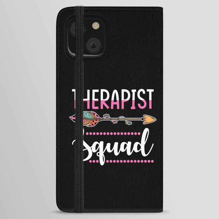 Therapist Squad Group Women iPhone Wallet Case