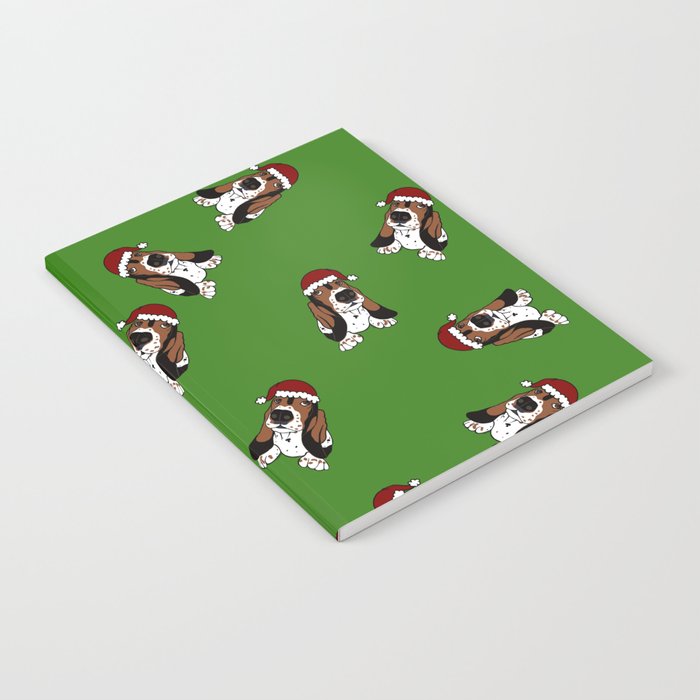 A Basset Full of Christmas Notebook