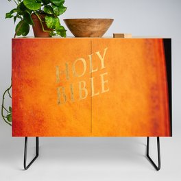 Holy Bible Credenza