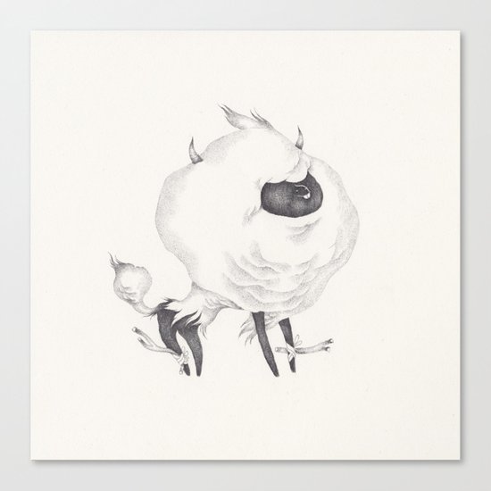 mr.mousse Canvas Print