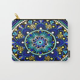 Blue Talavera Carry-All Pouch