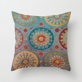 Moroccan traditional tapis Throw Pillow