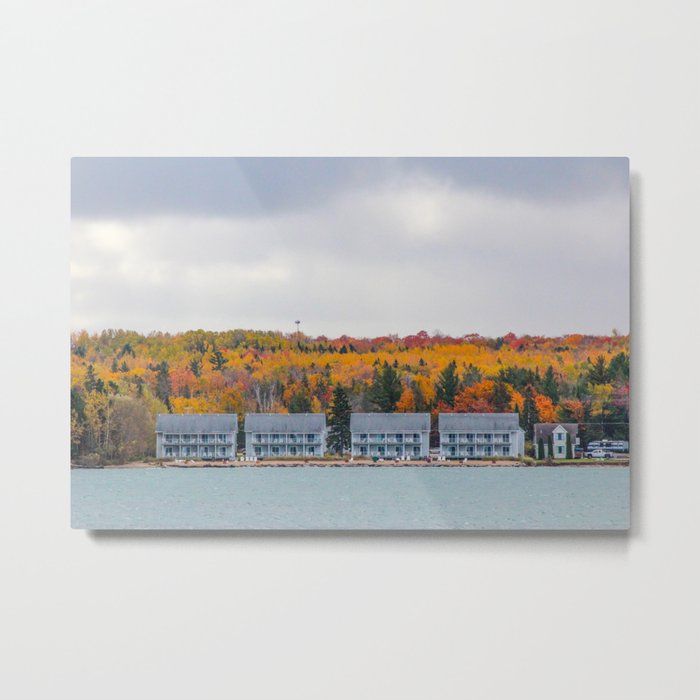 Fine Art Northern Michigan Fall Landscape Photography Wall Art Metal Print