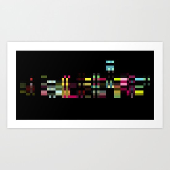 PXL Art Print