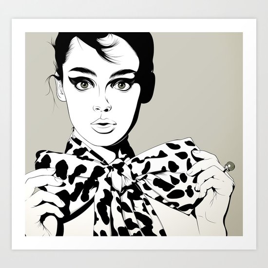 Uh! Art Print