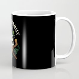 McCabe Family Irish Skull with Shillelagh and Shamrock Coffee Mug