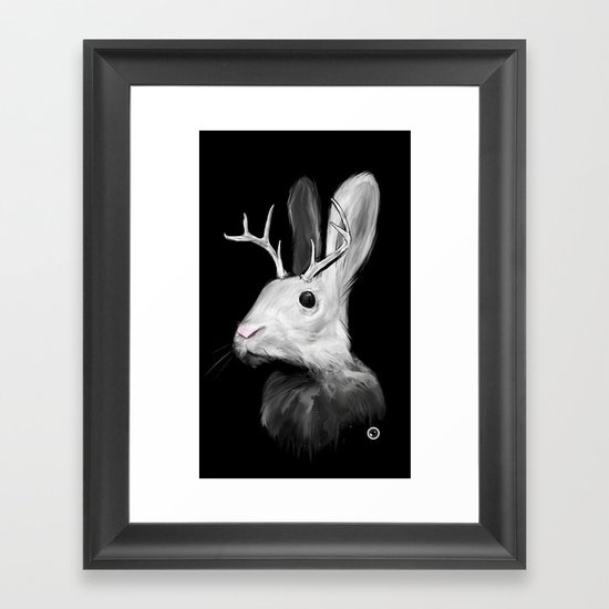Jackalope Framed Art Print