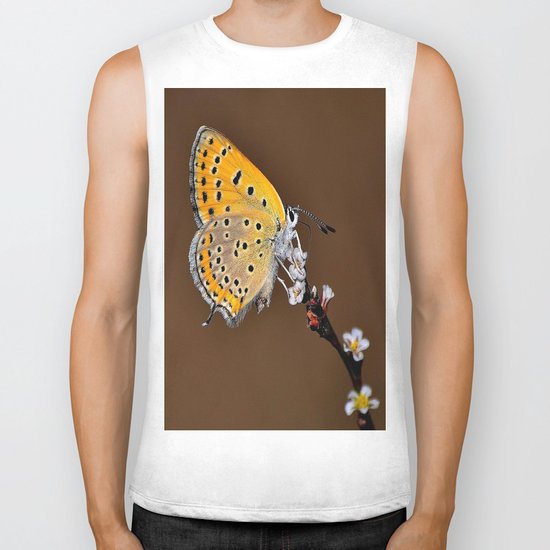 Flower Biker Tank