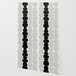 Abstraction_Balance_ROCKS_BLACK_WHITE_Minimalism_001 Wallpaper