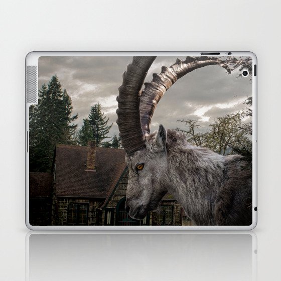 Goat of the Dark Village Laptop & iPad Skin