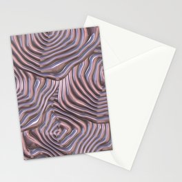 Distorted Shapes Stationery Card
