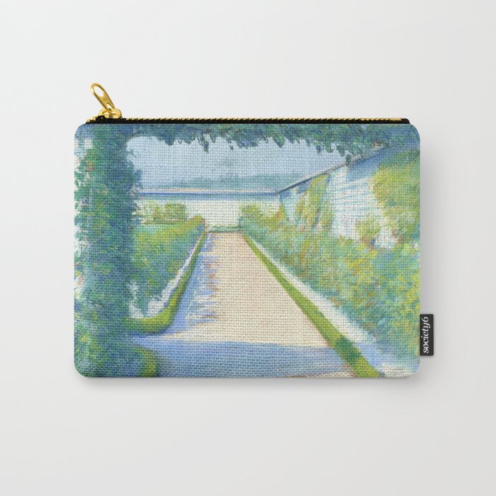 Gustave Caillebotte "Vegetable garden, Yerres" Carry-All Pouch