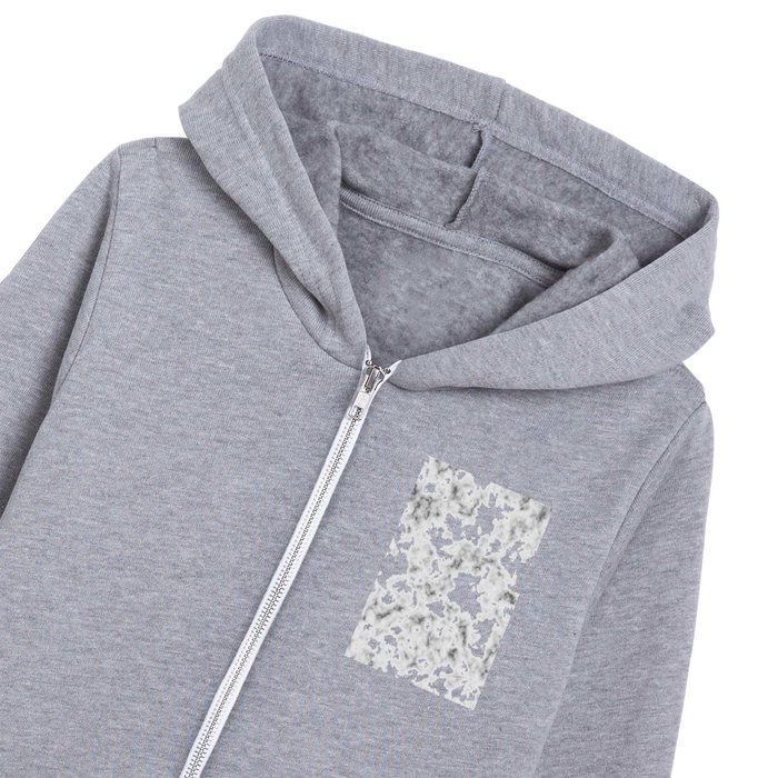 Elegant Marble 1.1 Kids Zip Hoodie