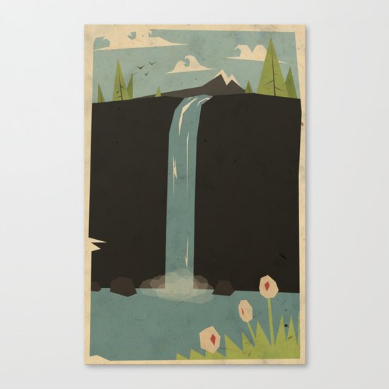 waterfall Canvas Print